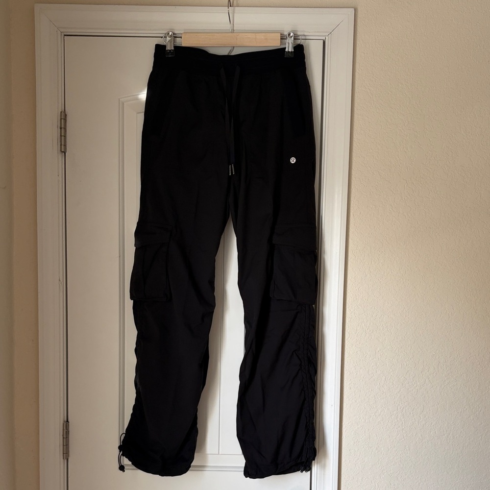 Lululemon Dance Studio Black Cargo Pants.